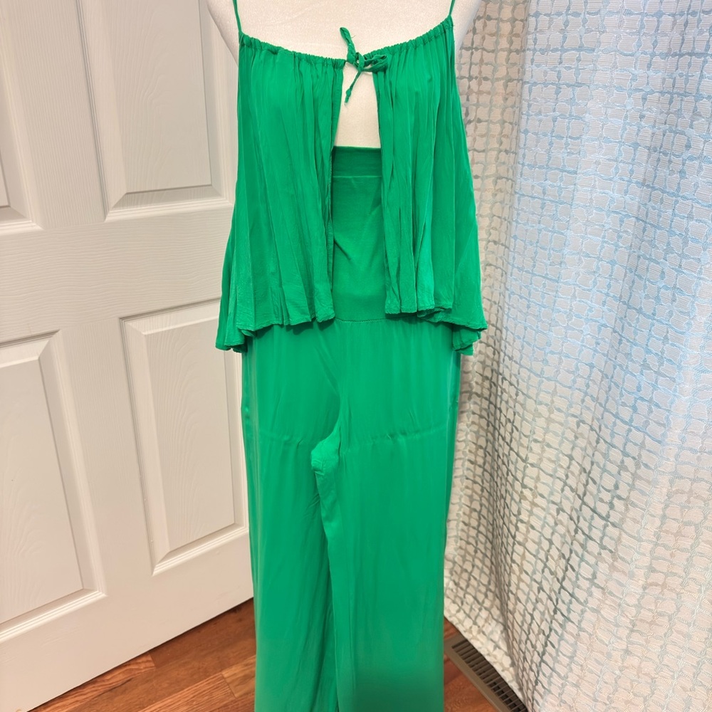 Green Women's lounge/ beach set